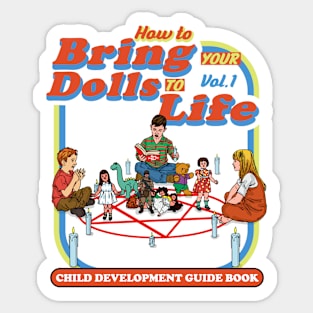 How To Bring Your Dolls To Life Sticker